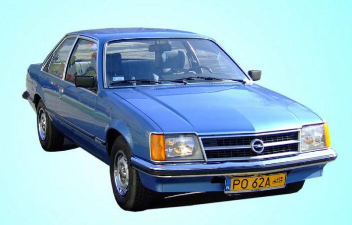 "Opel Commodore" automobilių linijos aprašymas