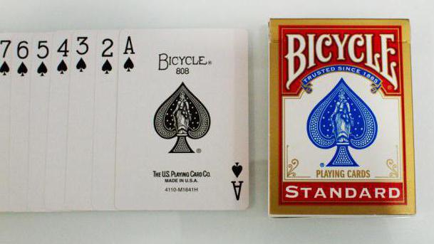 dviračių standartinės kortelės