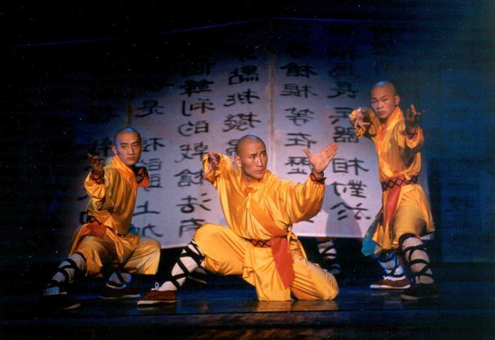 Neįprastas ir nenuspėjamas kino spektaklis "Shaolin monks"
