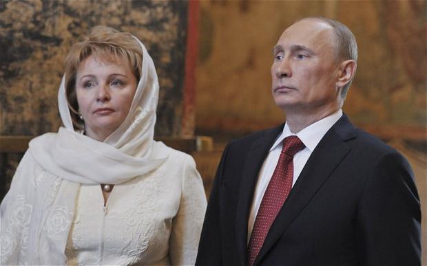 Putino žmonos biografija: karjera ir šeima