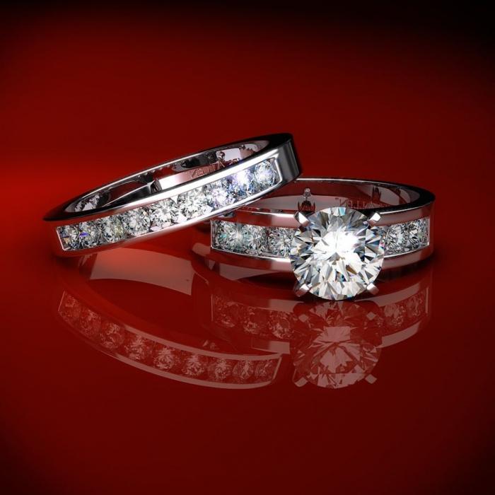 Koks žiedas pateikiamas, kai jie pateikia savo mylimam pasiūlymą?