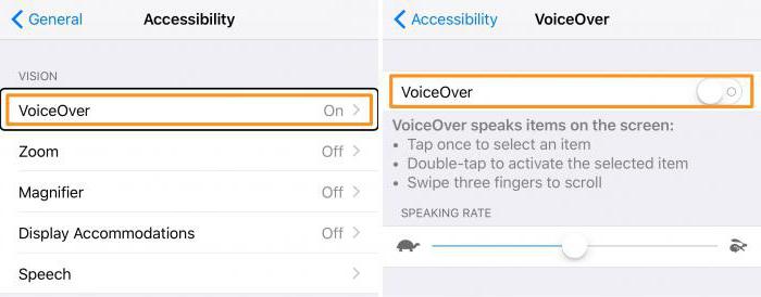 Kaip "iPhone" išjungia balso valdymą: patarimai, rekomendacijos, instrukcijos